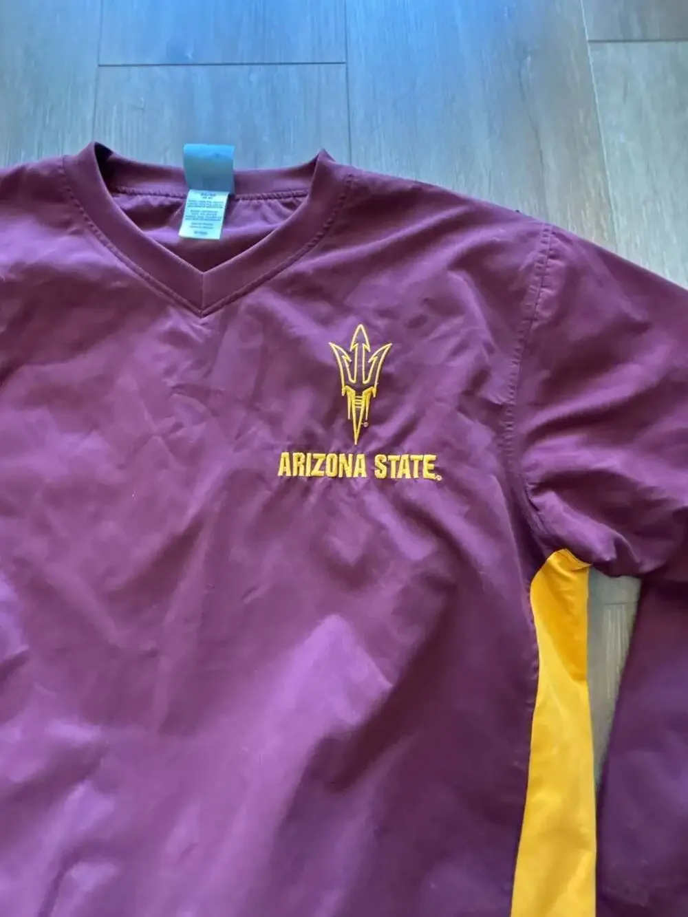 Vintage ASU Sun Devils Pullover Jacket Size Medium